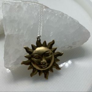 Sun Necklace Vintage